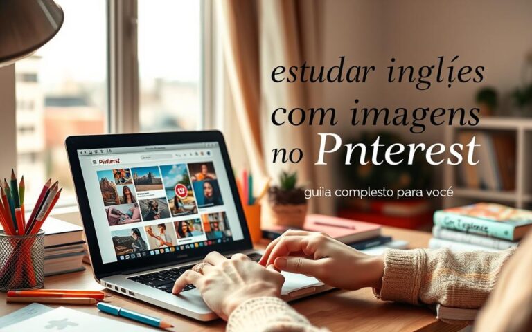 como usar o Pinterest para estudar inglês com imagens