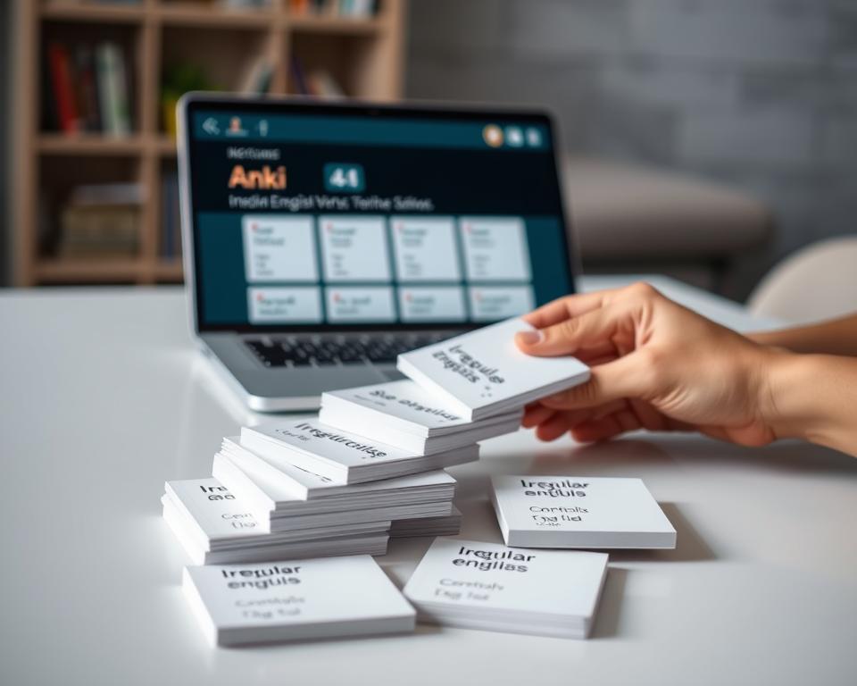 Anki para verbos irregulares em inglês