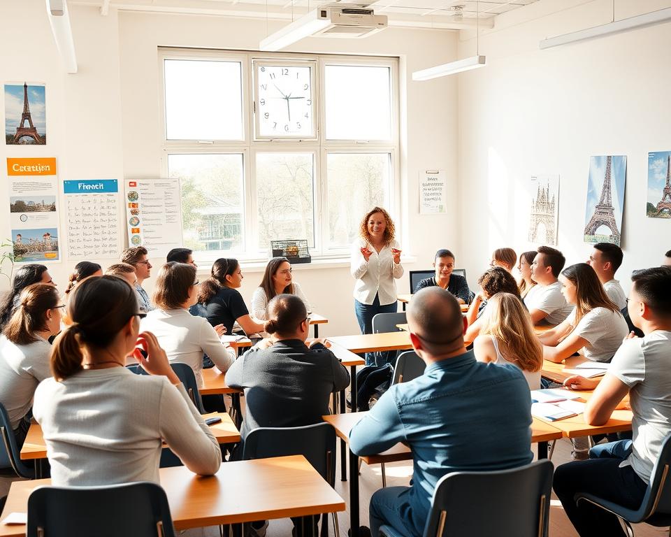 aulas de francês para iniciantes