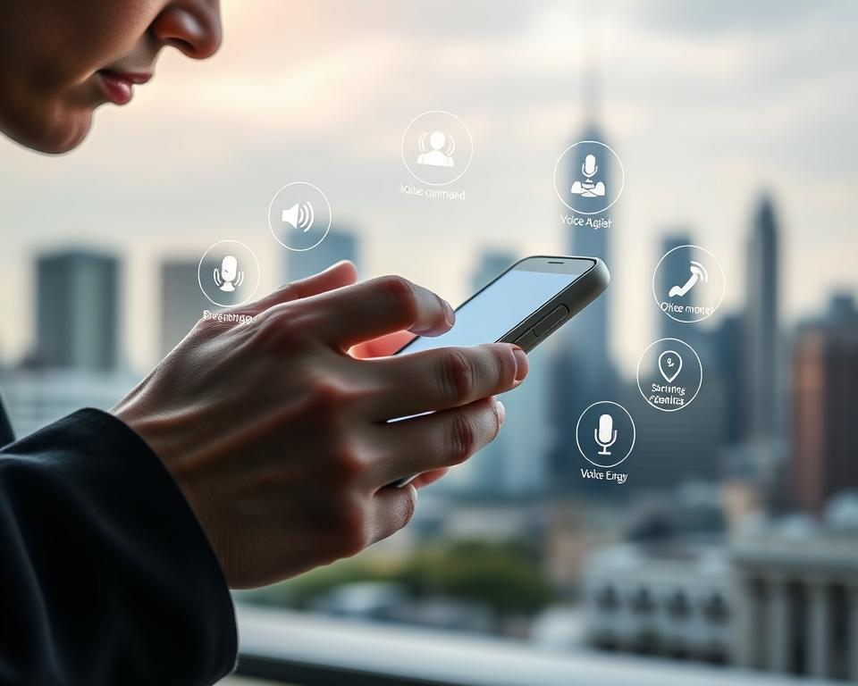 como aprender inglês usando comandos de voz no celular