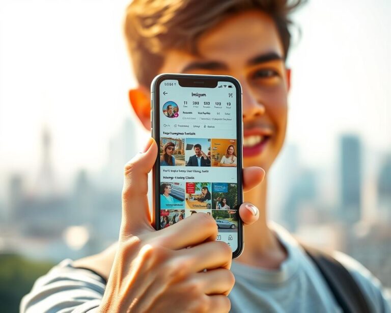 como aprender inglês usando redes sociais como o Instagram