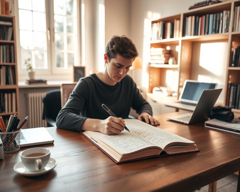 como fazer journaling em inglês para aperfeiçoar writing