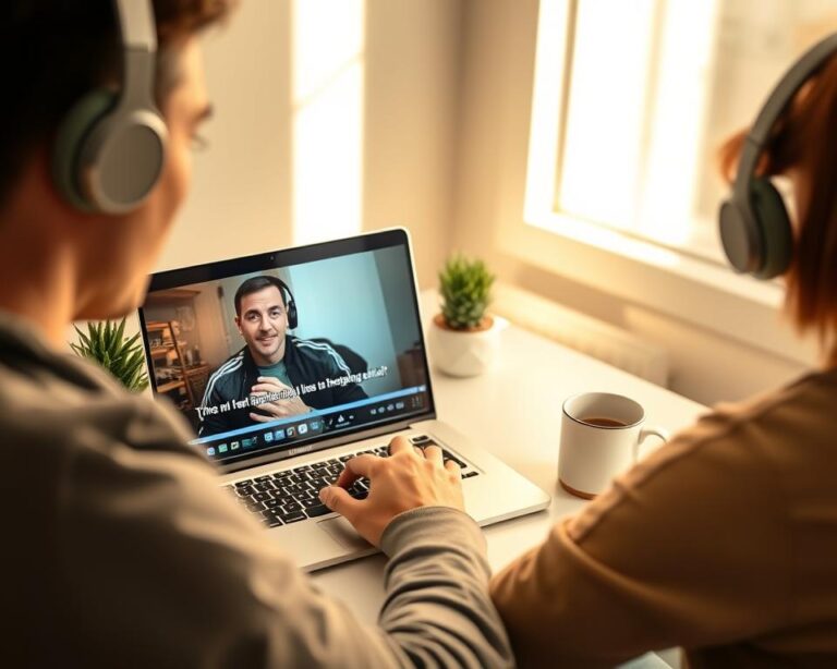 como usar subtítulos ativados para melhorar o listening no inglês