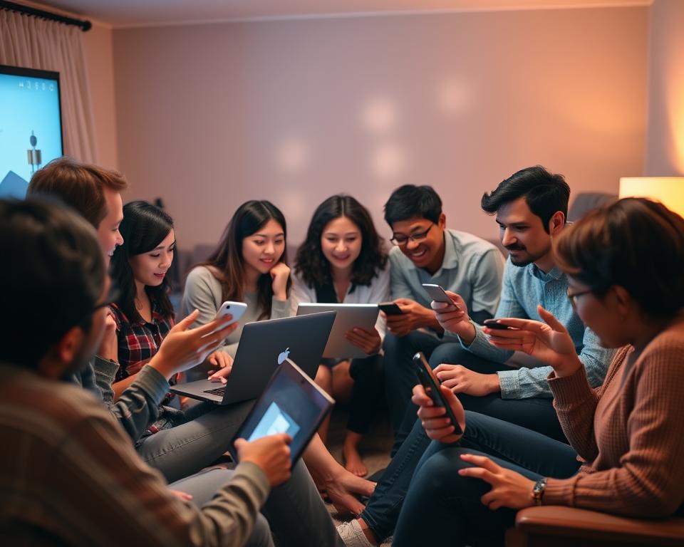 dicas grupos de conversação online