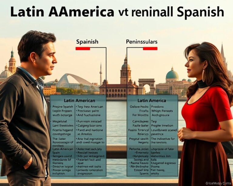 diferenças espanhol latino vs espanhol da Espanha