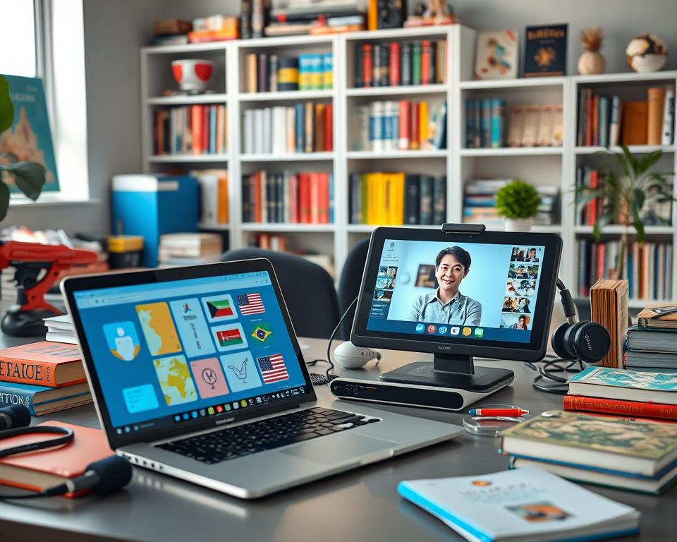 ferramentas online para idiomas exóticos