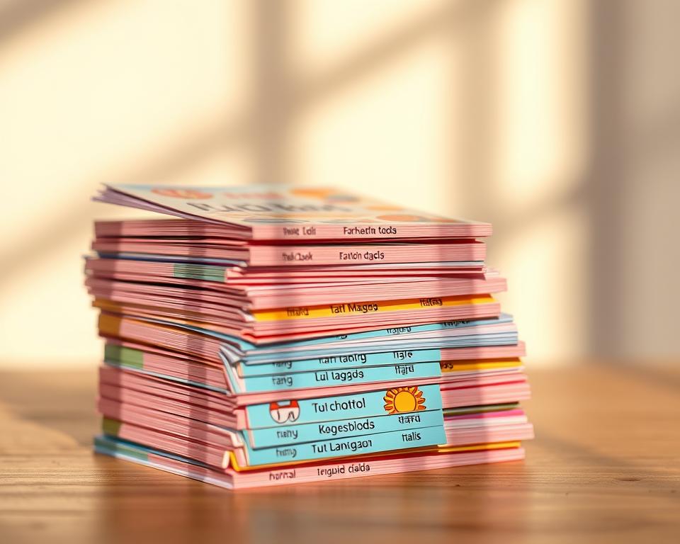flashcards para idiomas