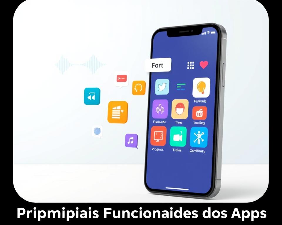 funcionalidades de apps de idiomas