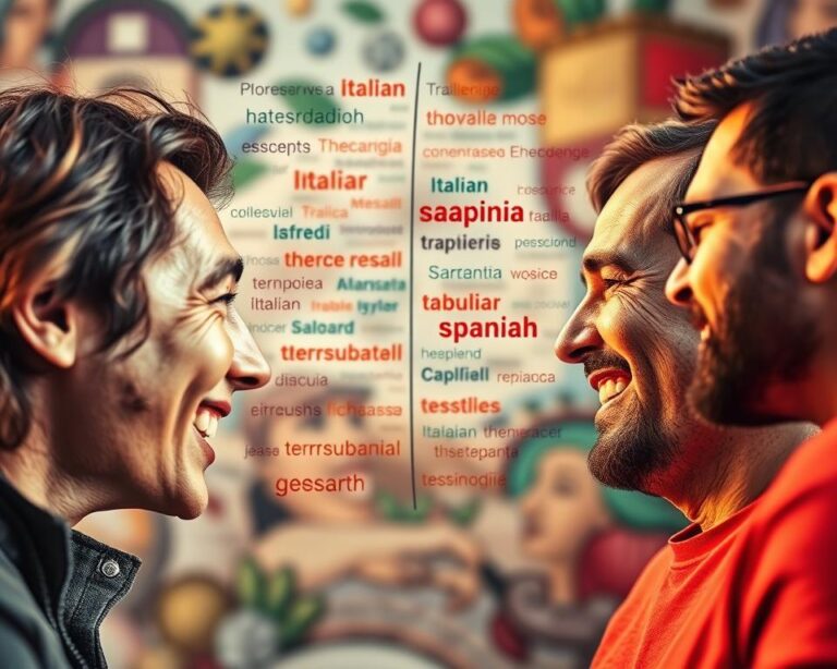 italiano vs espanhol: semelhanças