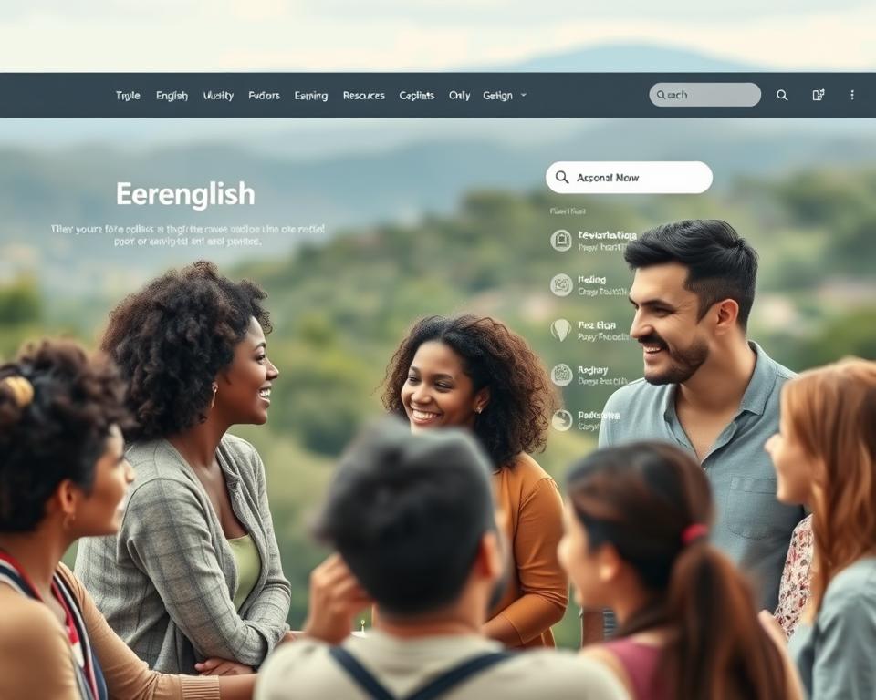 plataforma gratuita para praticar inglês online