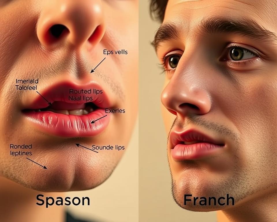 pronúncia espanhol vs francês diferenças