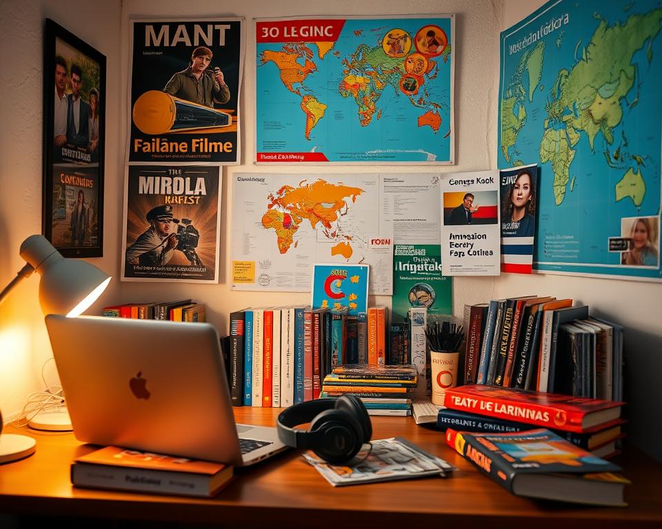 recursos audiovisuais para aprender idiomas