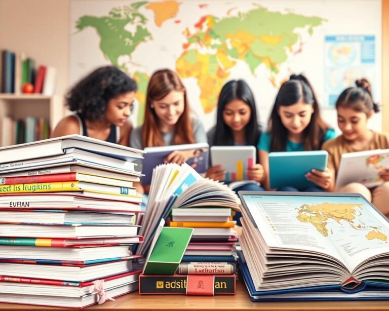 recursos visuais para aprender idioma