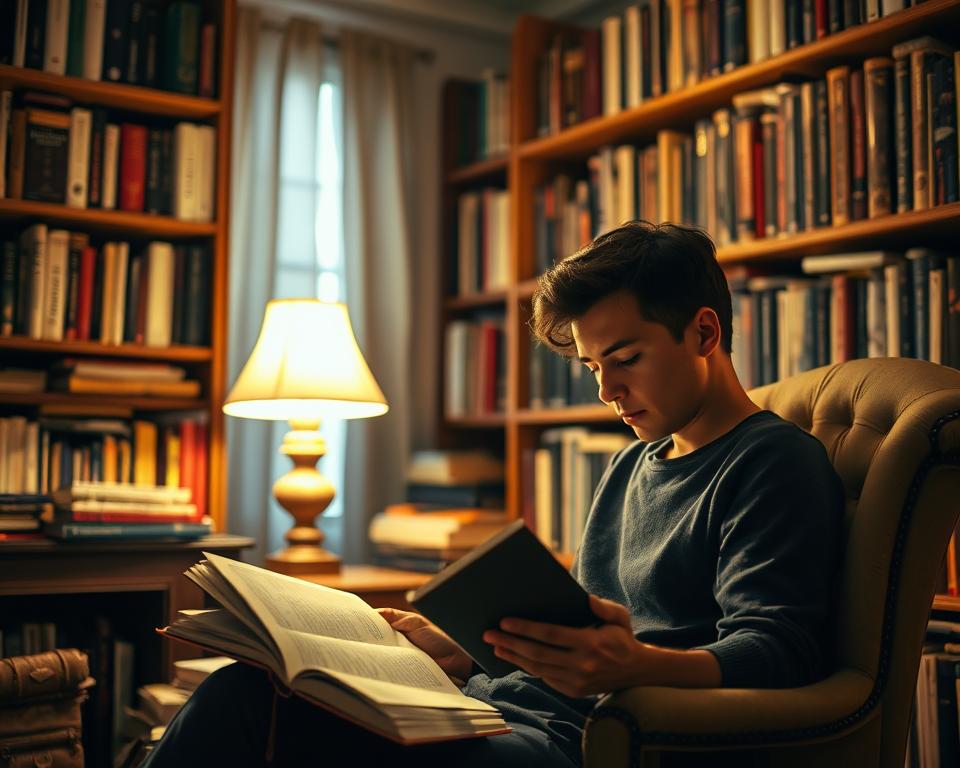 rotina de leitura em inglês para expansão vocabular