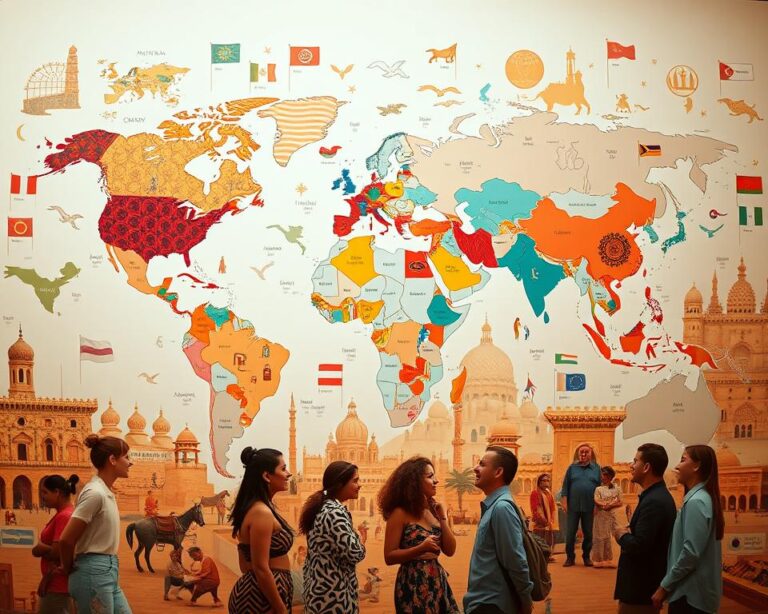 uso de idiomas em diferentes países
