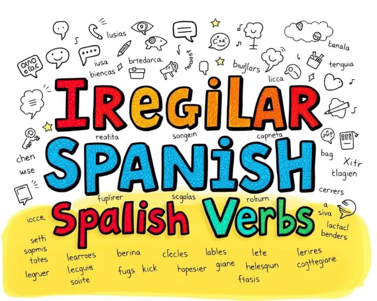 verbos espanhóis irregulares