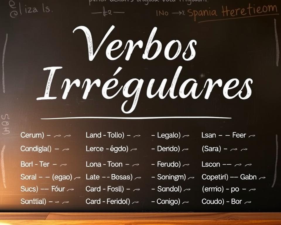 verbos irregulares em espanhol