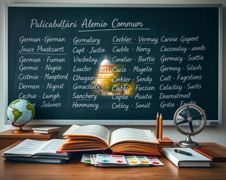 vocabulário alemão comum