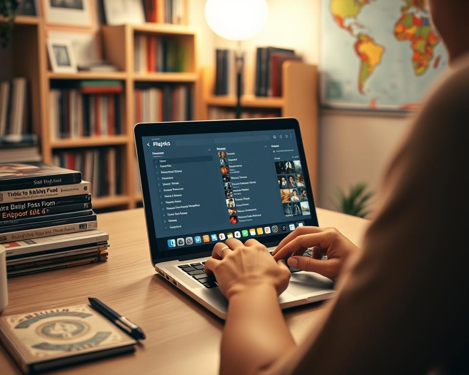 criar playlist para aprender espanhol