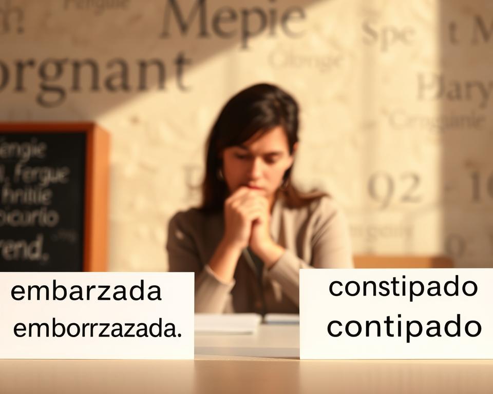 falsos cognatos em espanhol