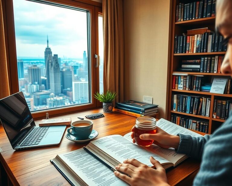 rotina diária para aprender um idioma